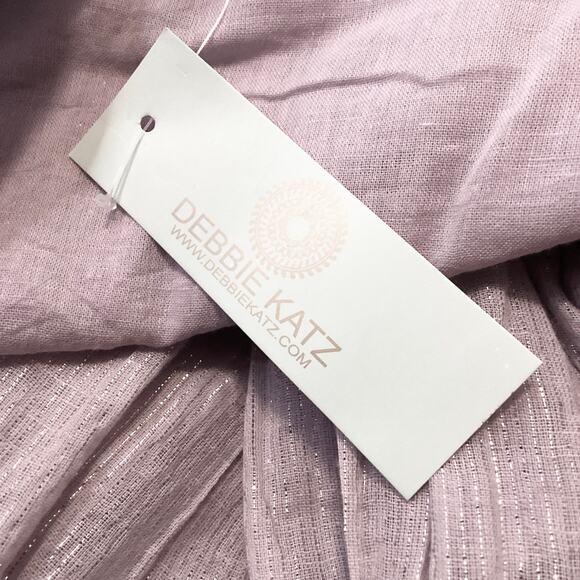 Debbie Katz South Beach Liliana Ombré Cotton Lurex Maxi Dress XL NWT - Picture 10 of 11